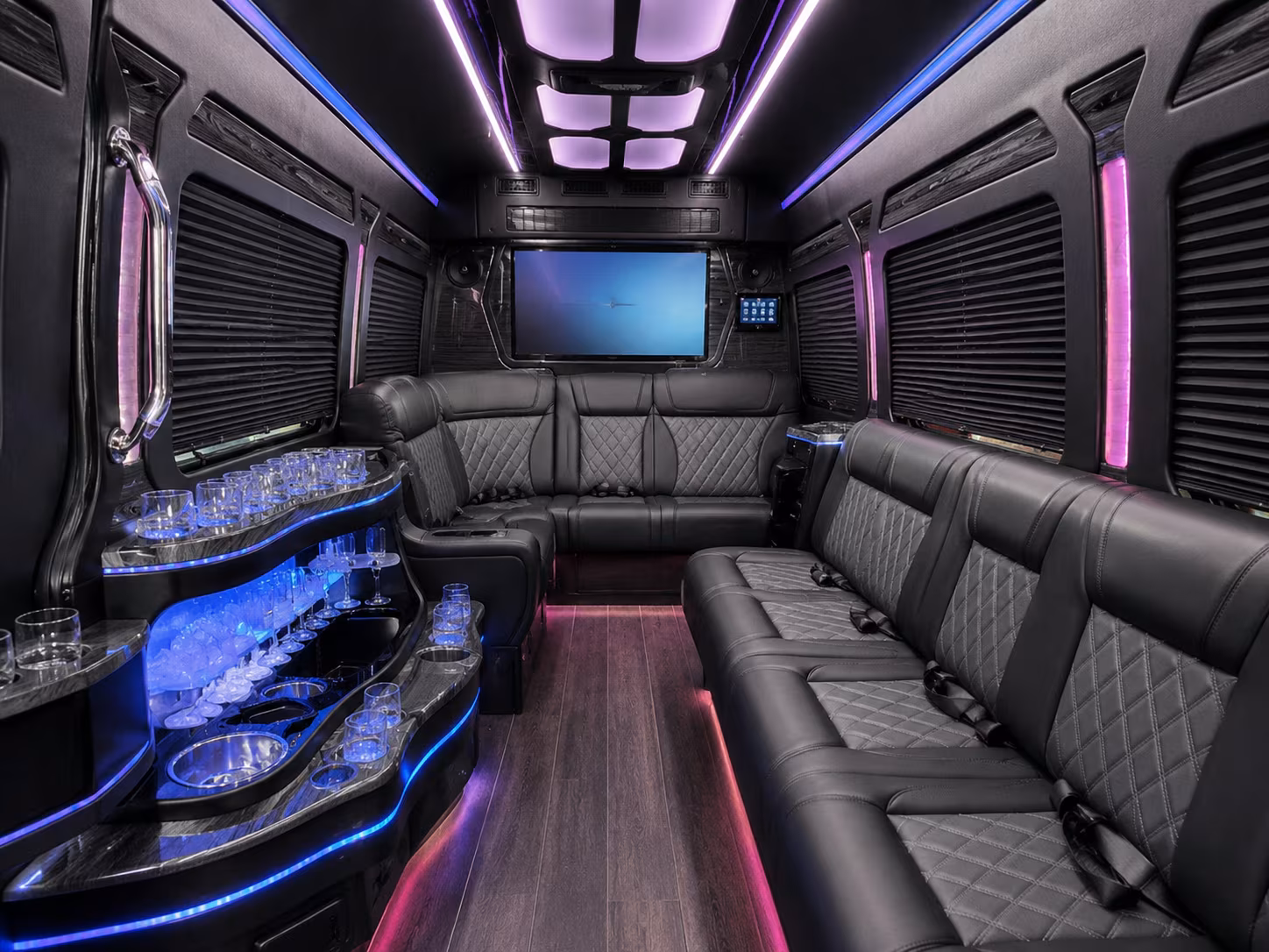 bus rental options for durham trips