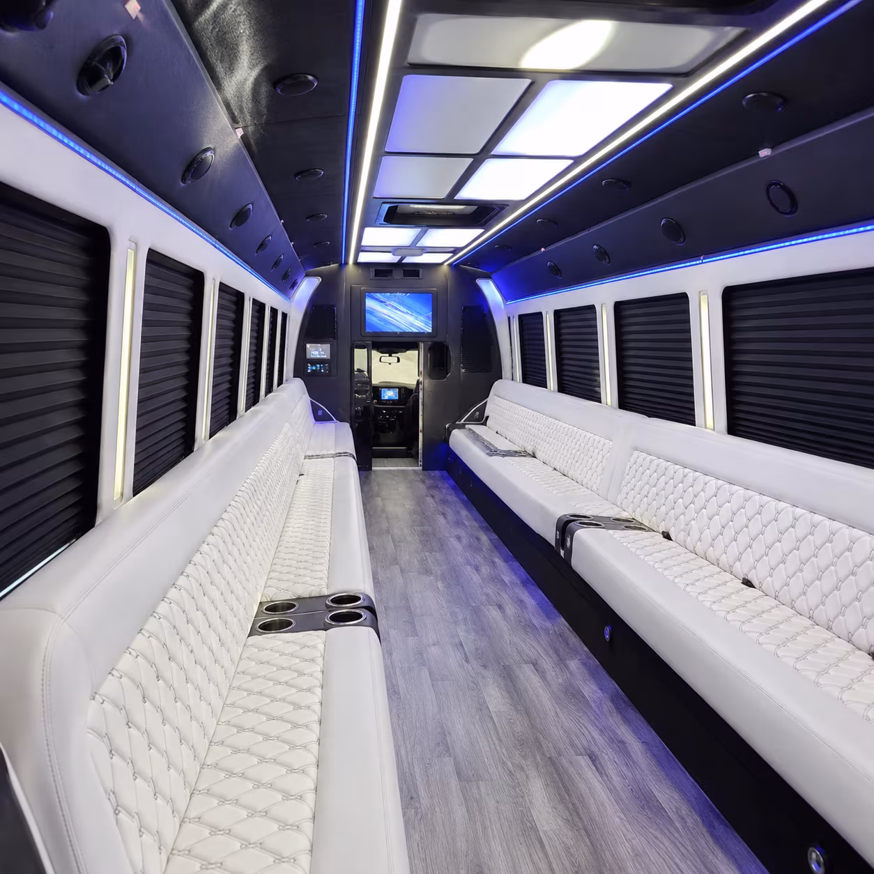 durham corporate retreat shuttle bus rentals